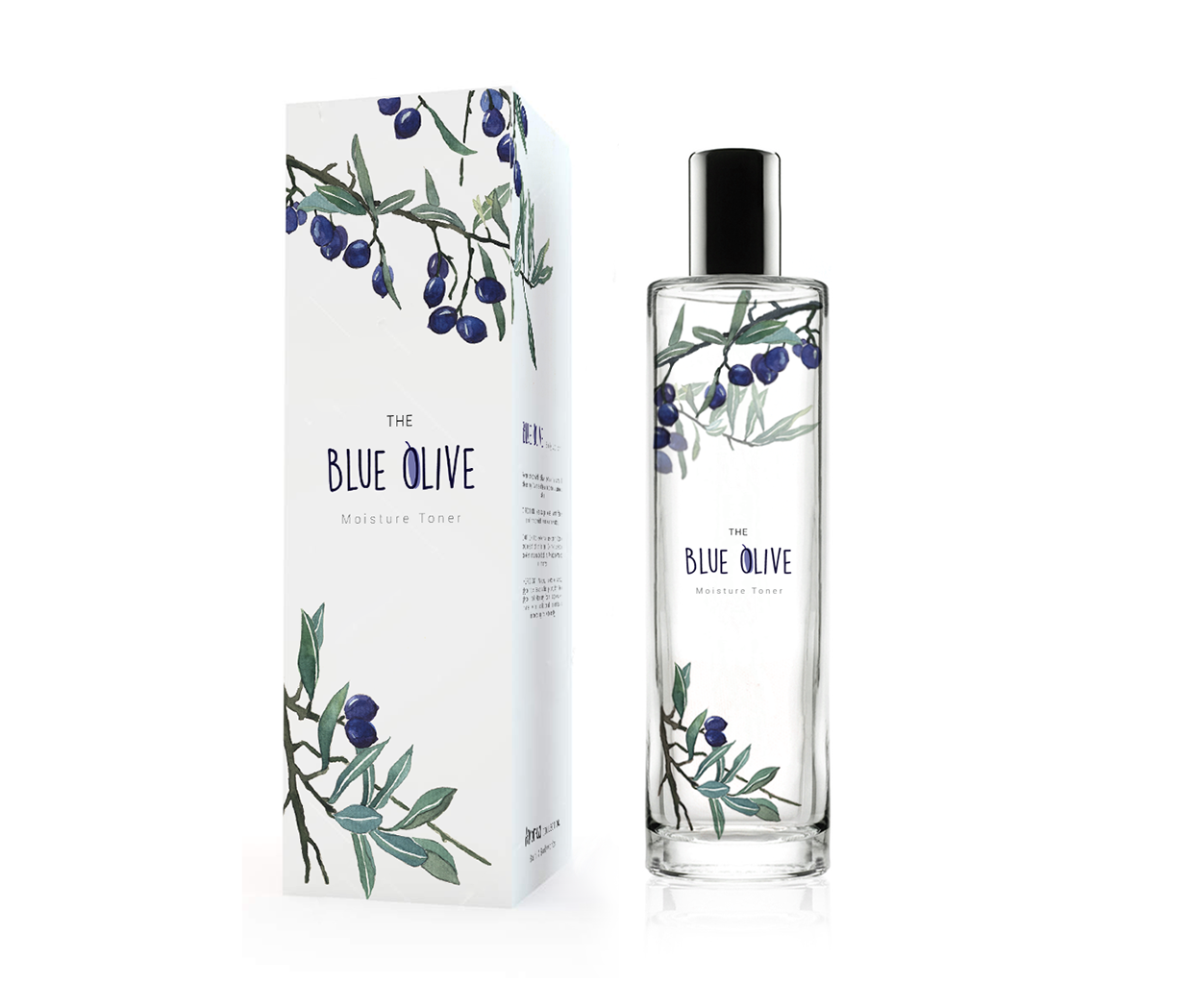 olive's_ packaging03 The blue olive's 護(hù)膚品包裝設(shè)計(jì)03